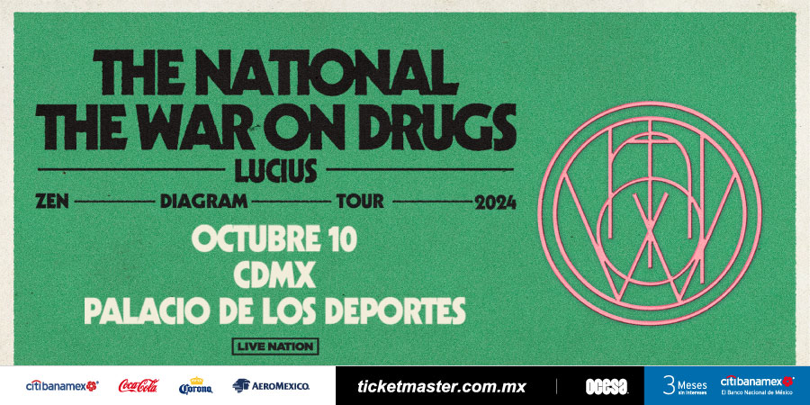 The_National_y_The_War_on_drugs_Palacio_de_los_Deportes_CDMX_octubre
